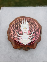 Load image into Gallery viewer, REZZ x PORTER ROBINSON  W/ FLOWER OF LIFE AND OPAL!