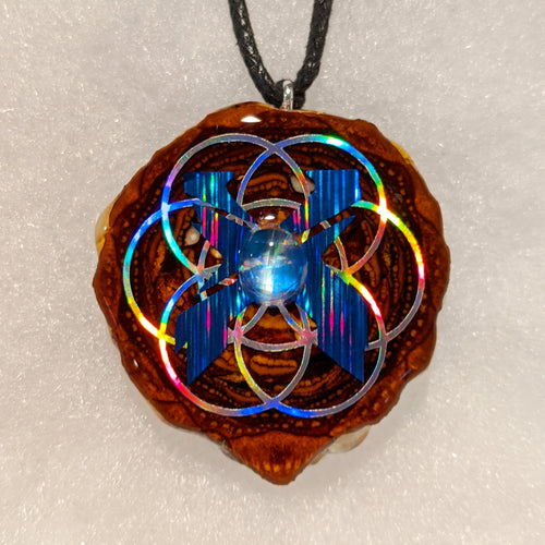 X OVER SEED OF LIFE WITH MOONSTONE