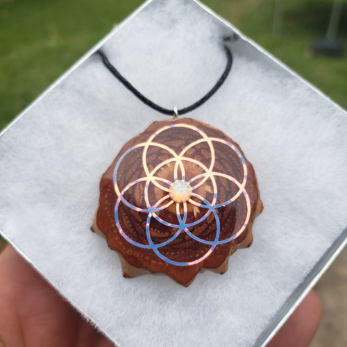 SEED OF LIFE WITH OPAL